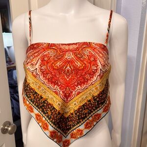 Princess Polly Kehlani Bandana Top Sz 2